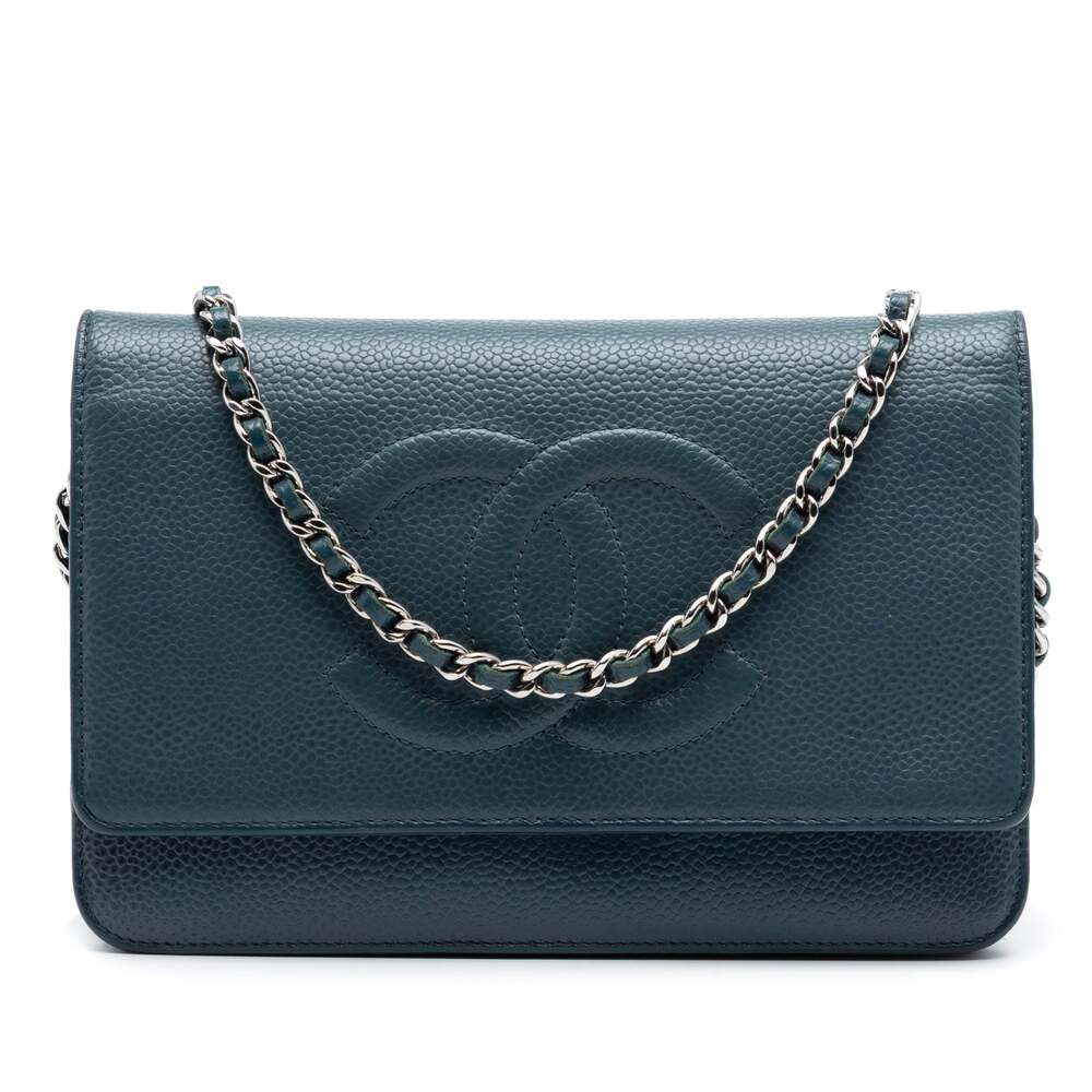 Chanel Timeless Wallet On Chain Caviar #326905C22B
